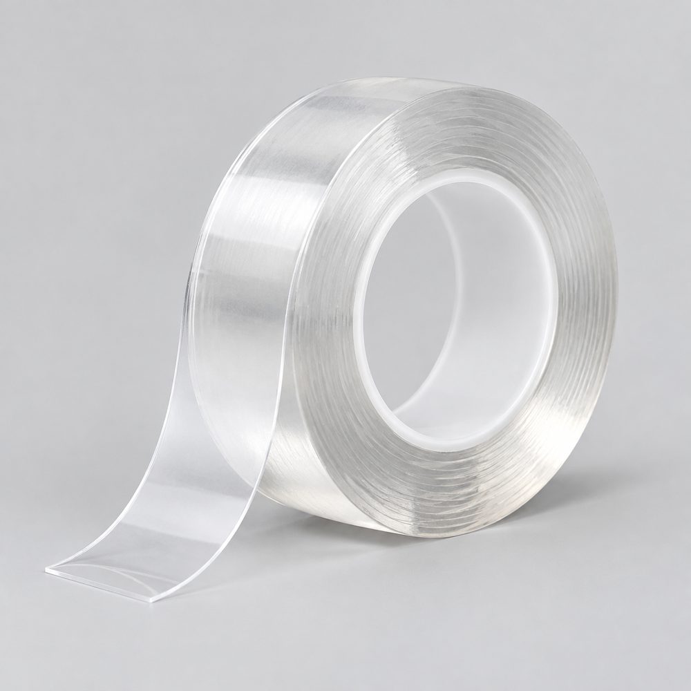 强力胶带 透明双面 工业级 48mm 耐温180℃ 承重强 免打孔